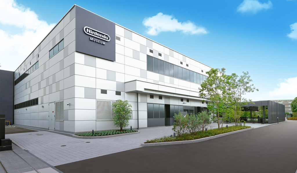 Nintendo museum opening on October 2, 2024.