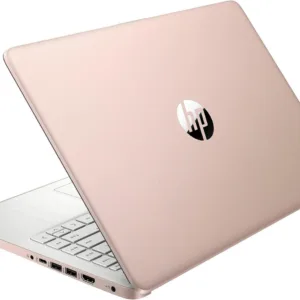 HP Stream 14" HD BrightView Laptop, Intel Celeron N4120 Processor, 8GB RAM, 64GB SSD, Intel UHD Graphics, 720p Webcam, WiFi, HDMI, Win 11 S, Gold (Renewed)