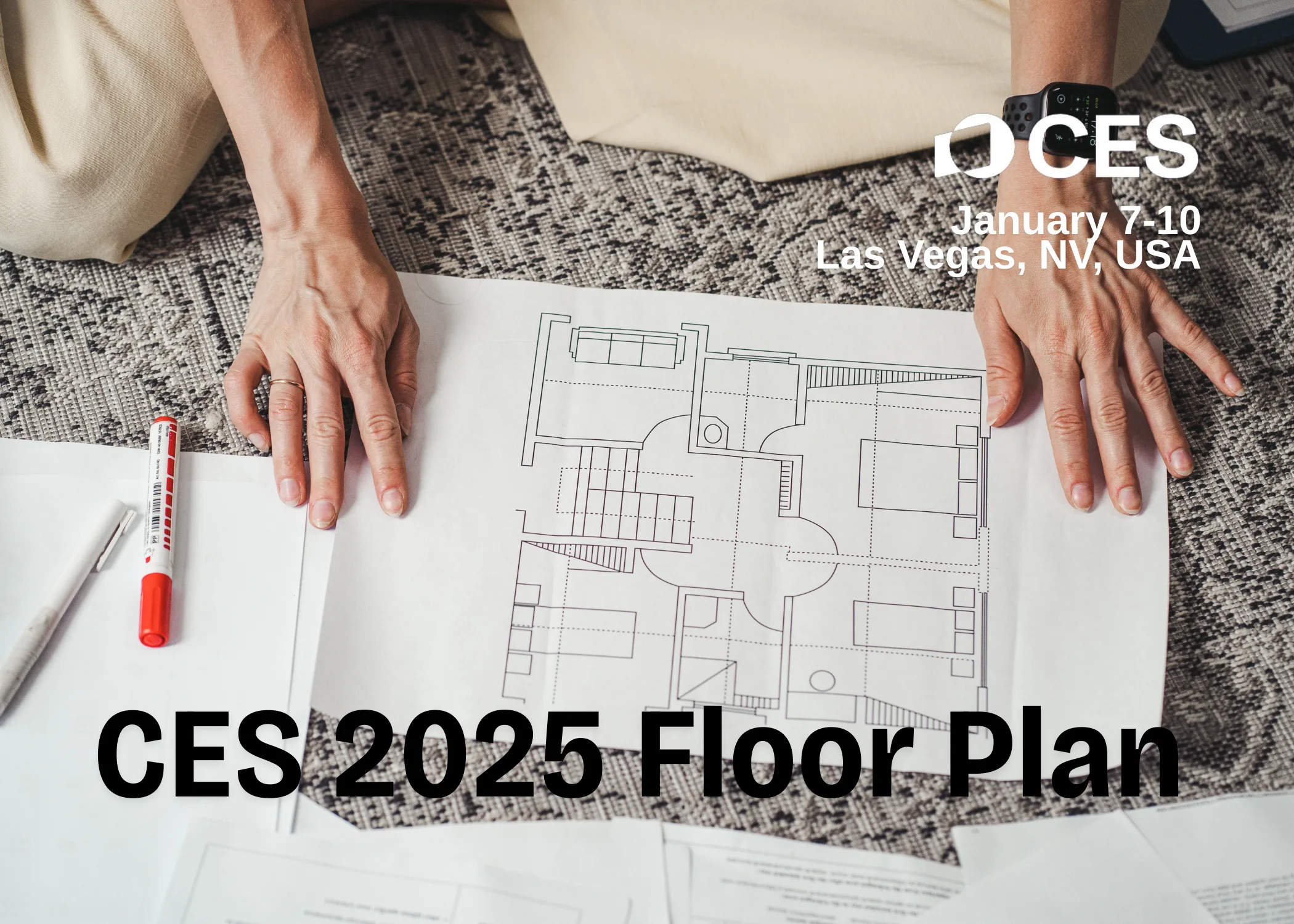 Beginner's Guide: Navigating the CES 2025 Floor Plan