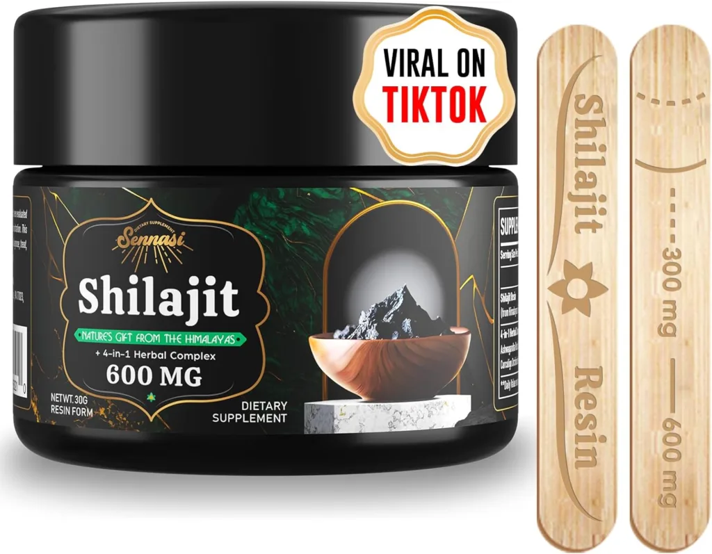 600 MG Shilajit Resin