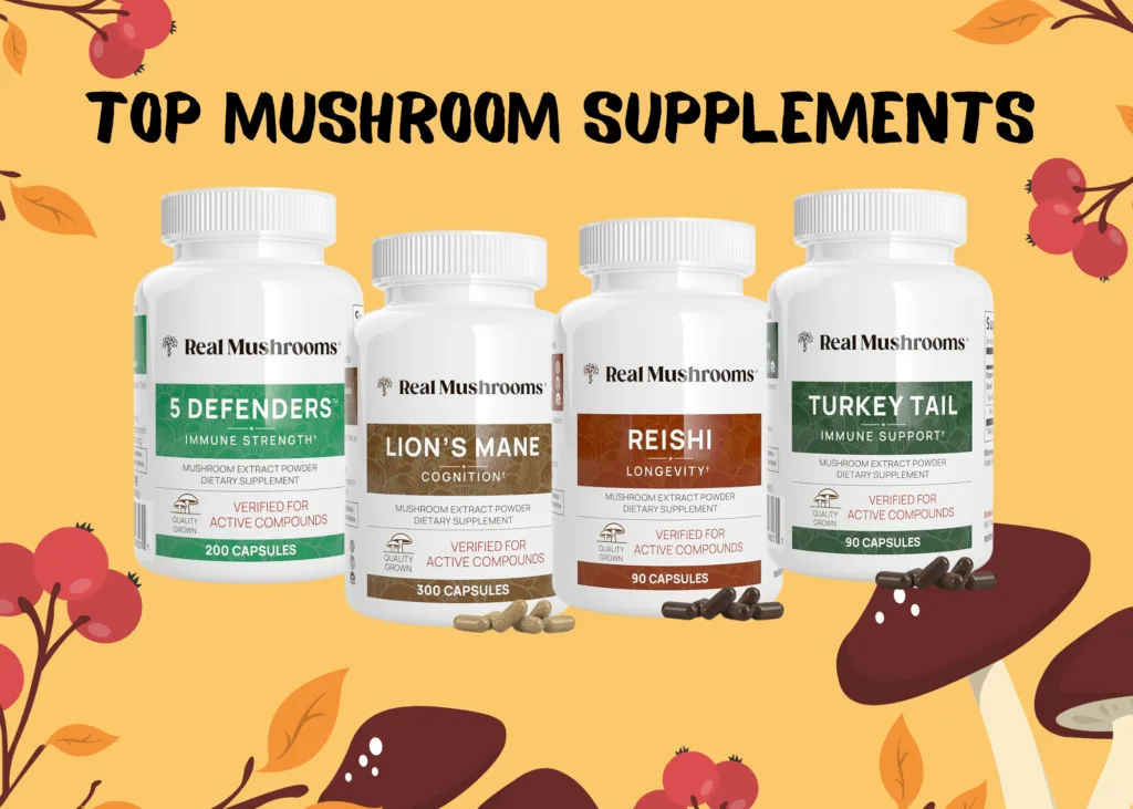 Unlock the Power of Nature: The Best Mushroom Supplements