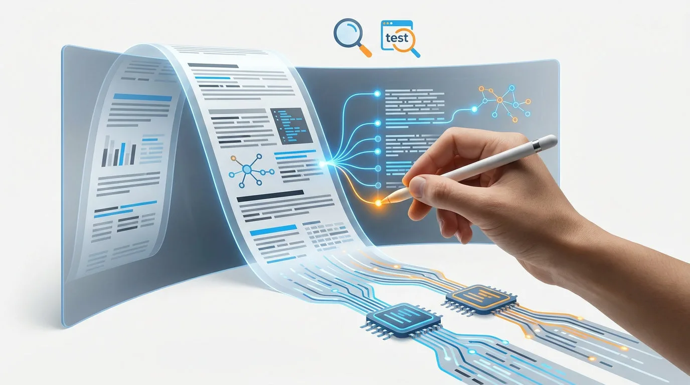 How to test document analysis and long context